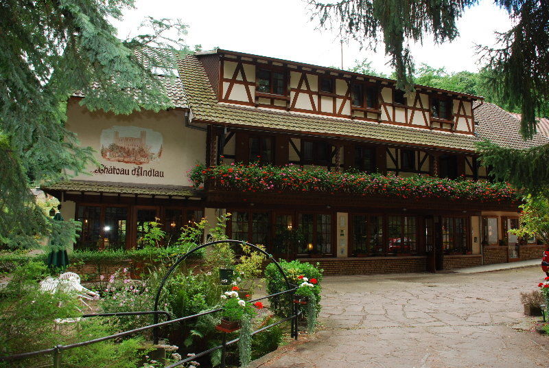 Hotel-Restaurant Du Chateau D'Andlau Barr Buitenkant foto